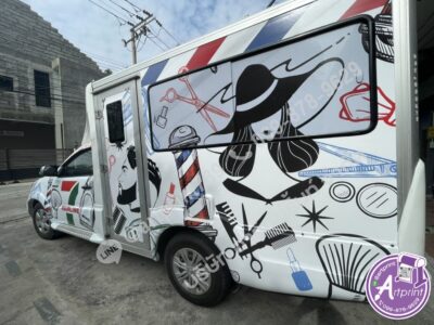 ปริ้นสติ๊กเกอร์ติดรถ