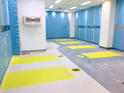 พิมพ์สติ๊กเกอร์ติดพื้น