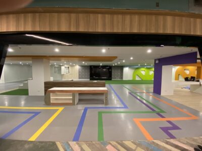 พิมพ์สติ๊กเกอร์ติดพื้น